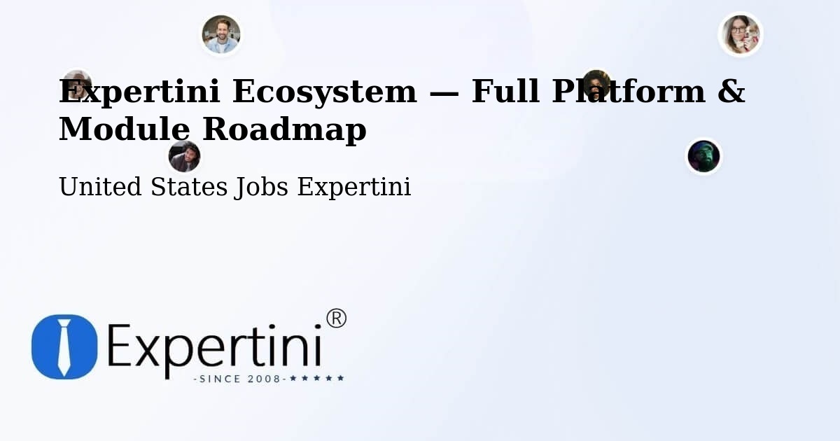 Expertini Ecosystem — Full Platform & Module Roadmap – Greenvale
